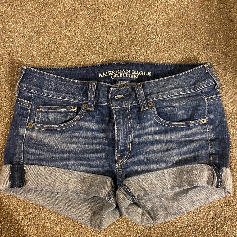 American eagle jean shorts